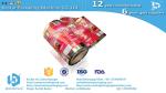 Flexible packaging aluminium foil roll film for potato chips pouch
