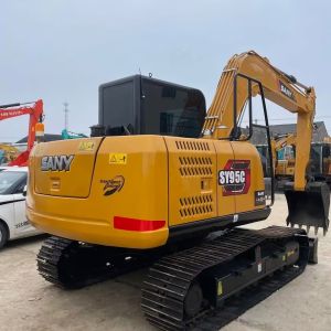 Yellow Used Mini Digging Machine SANY 95c Second Hand Excavator 9180kg