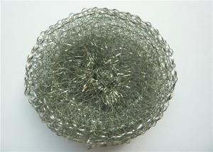 China Wire Scourer Stainless Steel Cleaning Ball 15g*6 5x 2.5cm For Industry factory