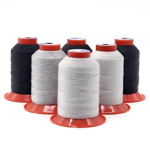 China 100% Polyester Anti-static Conductive Thread for ESD Fabric Garment Thread diameter 0.45mm factory