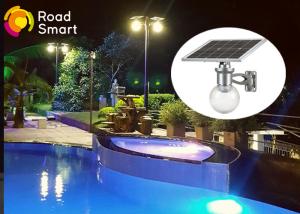 China IP 68 Waterproof Outdoor Solar Powered Pole Lights 50000 Hours Lifespan factory