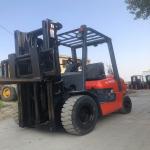 Diesel Tuel Toyota Used Forklift 3.5 Ton 3.5 Mast With Side Shift