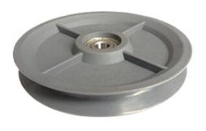 China Cable Pulleys in gym equipment Plastic Cable fitness Pulleys factory