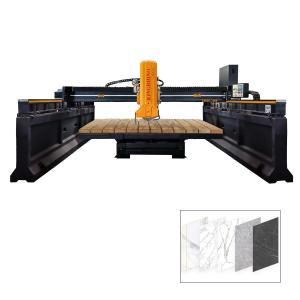 China 15kw PLC Bridge Cutter Machine For Cutting Marble Quartz Sintered Stone factory
