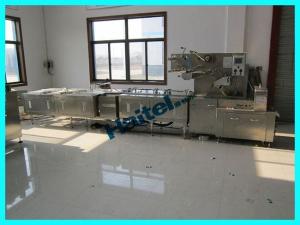 China 380v 50hz Horizontal Flow Pack Machine Energy Chocolate Bar Easy Maintenance factory