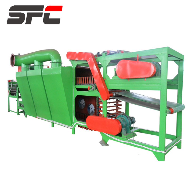 Air Cooling Rubber Sheet Batch off Cooler with PLC Automatic Control System