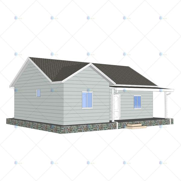 Heya-2Q06 China 2 room light gauge house easily constructed durable prefabricate