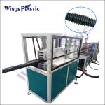 Plastic HDPE Prestressed Corrugated Pipe Extruder Machine Carbon Spiral Pipe