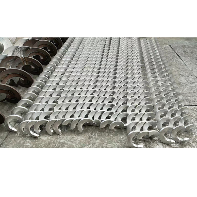 OEM Custom Sludge Spiral Shaftless Screw Conveyor in Wastewater Treatment Industry