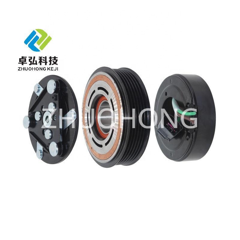 2019-2019 VW Teramont Mexico 12V Grooves 6 PK AC Compressor Pulley Clutch JH-COPUDZ040