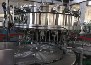 China Carbonated Cold Drink Filling Machine , Small Scale Bottle Filling Machine factory