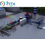 2000KG Automatic Quartz Stone Feeding Cast Doser Machine Production Lines