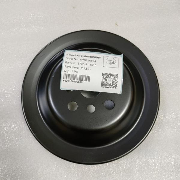 Excavator Engine Parts Pulley 6738-91-1510 6738911510 3919624 For PC200 PC220