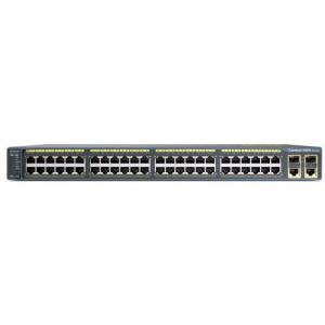 China Ethernet Cisco Catalyst 2960 Switch Gigabit SFP 48 RJ-45 Ports 32 MB Flash Memory factory