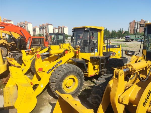 Made in Japan Komatsu 22ton Used Wa470-3 Construction Used Wheel Loader in Good