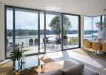 Indoor Aluminium Sliding Glass Doors With EPDM Sealant Rubber Accessories used