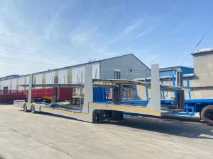China 2 Axles 8car/6car Capacity Car Transport/Carrier Semi Trailer/Car Trailer for Vehicles factory