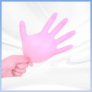 China High Strength Disposable PVC Gloves For Beauty Salon ASTM Standard factory