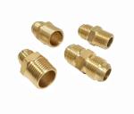 CNC Male Brass NPT Pipe Fittings wear resisting Provide OEM Services