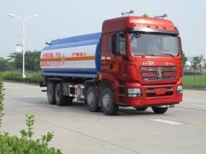 China 27.5m3 Volume Used Oil Tanker EURO IV Emission Standard With WP10.290E40 Engine factory