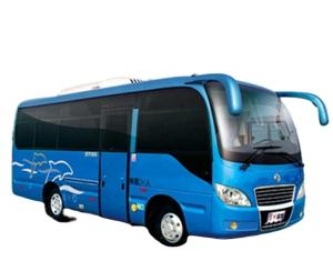 China 7.00R16LT Tires Diesel CNG 15 Seat LHD RHD Short Mini Passenger Bus for Low Emissions factory