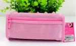 Purple / Pink Disney Princess Plush Pencil Bag with Zipper For Promotion Gifts