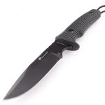 Black Sharp Stainless Steel Machete Fireproof Explorer Machete