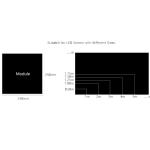 HRNOM-P3 Outdoor Full Color LED Display 0.45KG 1R1G1B Pixel Configuration