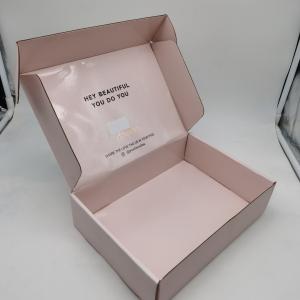 China SGS Certificated Corrugated Paper Garment Packaging Boxes factory
