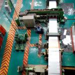 Automatic Turnkey Hot Dip Galvanizing Plant 0.12mm 0.8mm 1300mm 150000TPY