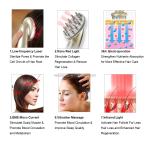 Hair Brush Electric Laser Hair Growth EMS Comb Infrared Massage Comb