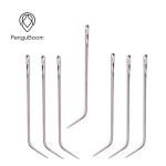 Silver Colors not rusty J Type Needle Human Hair Weaving Needle