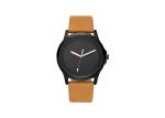 Waterproof Quartz Movt Alloy Case Watch With Stainless Steel Back Cover