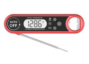 China Foldable Digital Bluetooth Food Thermometer Household Kitchen With Magnet factory