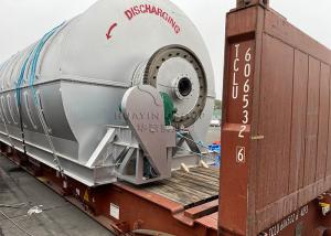 China Small 2 TPD Pyrolysis Plant No Pollution Plastic To Petrol factory