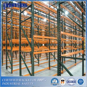 Popular Teardrop Pallet Rack Frames & Step Beams For Heavy Cargo Storage