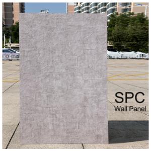 China SPC Wall Panel Waterproof For Hotel Bathroom Seamless Marble Sheet For Indoor Decoration factory