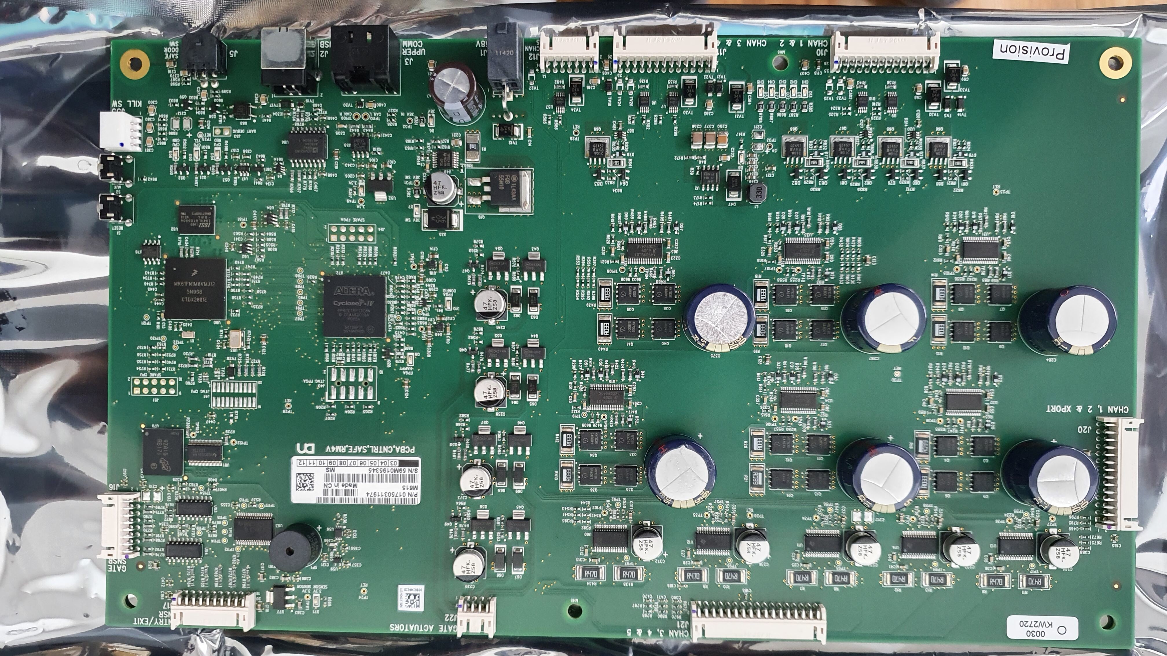 1750311974 ATM Machine Wincor Nixdorf ATM parts C4060 DN parts PCBA,SAFE CNTRL,RM4V 01750311974