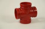 DN60--DN426 4 Way Galvanized Pipe Fitting Female End Type