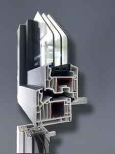 China UPVC Casement Windows Durability Insulation Airtightness factory