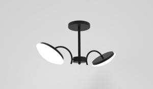 China 2018 Modern LED Chandelier Acrylic Pendant Lamp For Living Room factory