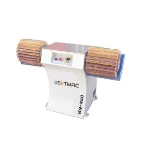China 132 KG Two Rollers Manual Brush Sanding Machine DTW-60A for Wood Polishing from OSETMAC factory