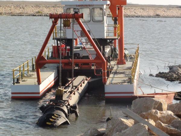 PLC Siemens Operation 18 inch Cutter Suction Dredging Boat For River And Lake