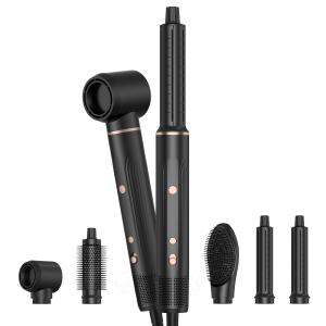 China Professional Hot Air Styling Hair Dryer Brush 5 in 1 Speed Negative Ionic Fast Drying Cold 4 Gear Valtage 110V/50HZ 240V/60HZ factory