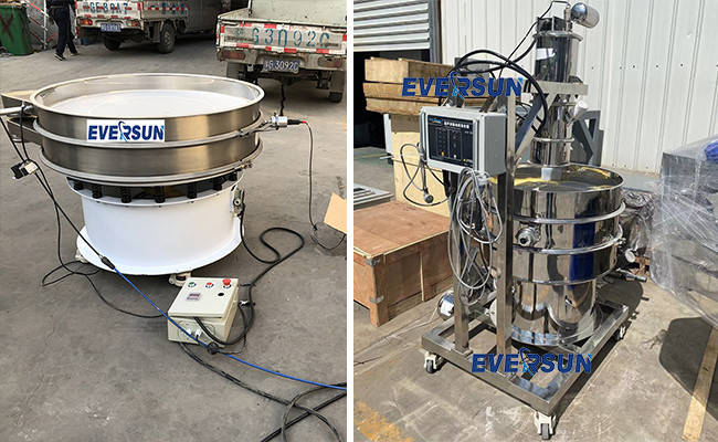 Explosion Proof Ultrasonic Sieve System Ultrasonic Vibrating Sieve Powder Screen