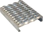 Anti Skid Metal Plate Safety Grating , Perforated Grip Strut Walkway Grating
