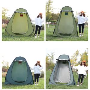 China Outdoor Pop Up Camping Shower Toilet Changing Room Tent 1.9m For Double factory