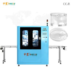China 50pcs / Min Automatic Hot Stamping Machine For Clear Oval Cap factory