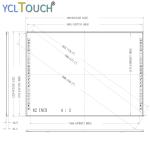 YCLTOUCH 82 Inch Smart Board Interactive Whiteboard For Teachers CCC
