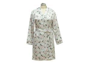 China Vintage Ladies Night Sleeping Dress , Long Sleeve Winter Nightgowns Breathable factory